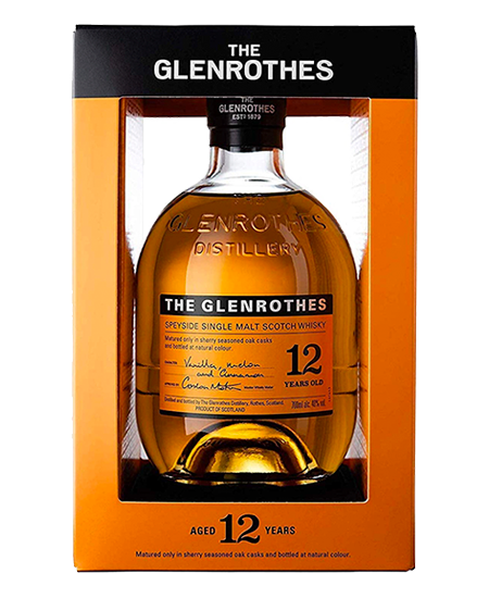 WHISKY GLENROTHES 12 AÑOS 700 ML