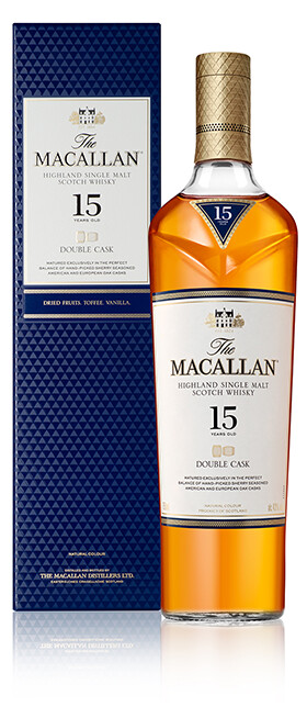 WHISKY MACALLAN DOUBLE CASK MATURED 15 AÑOS 700 ML