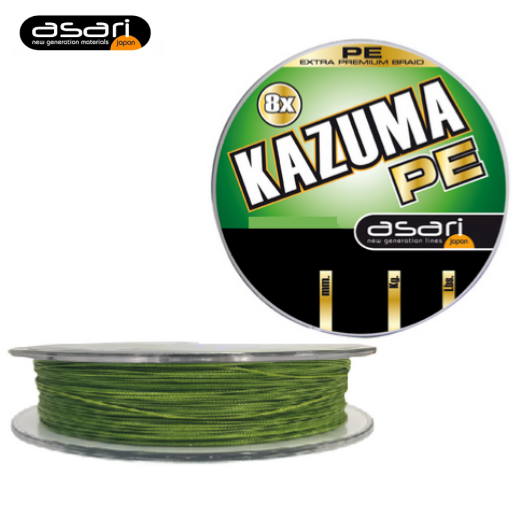 Multifilamento Asari Kazuma PE 8x 0.25MM
