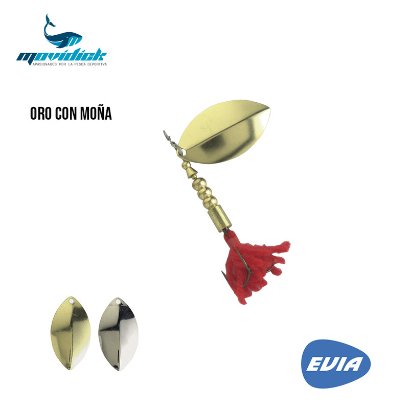 CUCHARILLA ORO CON MOÑA