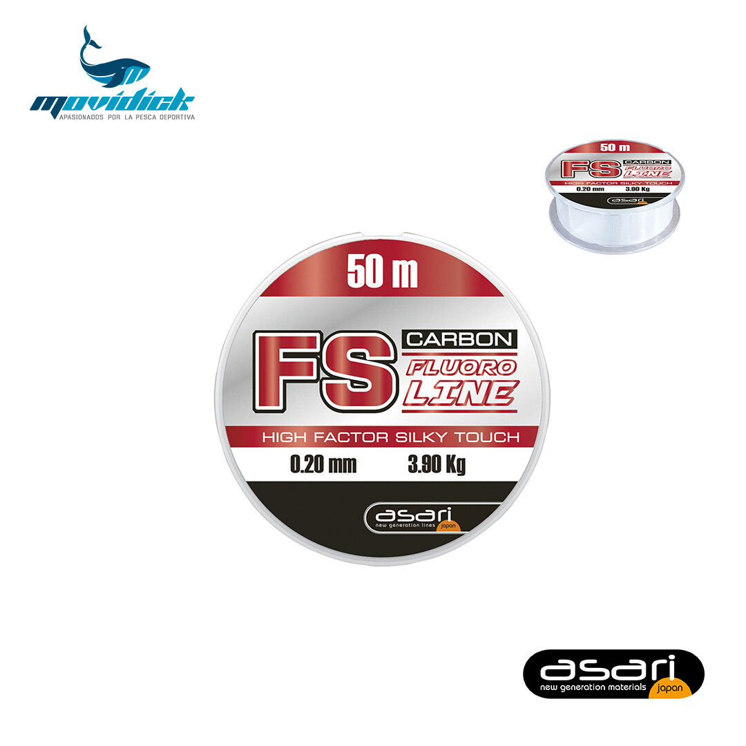B/50m ASARI FS FLUORO-LINE 0,45 mm