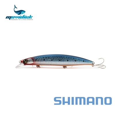 SEÑUELO SHIMANO NESSA HIRAME MINNOW 125S - 017 RED HED SARDINE