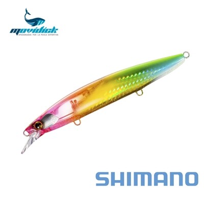 SEÑUELO SHIMANO NESSA HIRAME MINNOW FLASHBOOT 135F APPLEBAIT 009