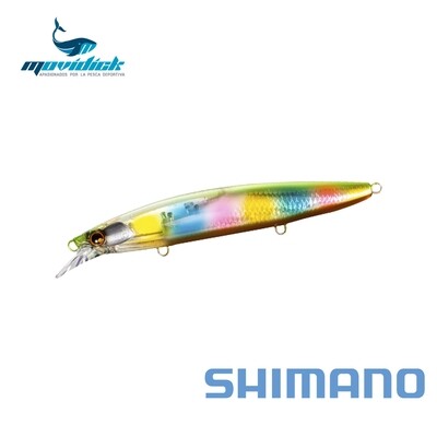 SEÑUELO SHIMANO NESSA HIRAME MINNOW 135F FLASH BOOT CHARD CANDY 007
