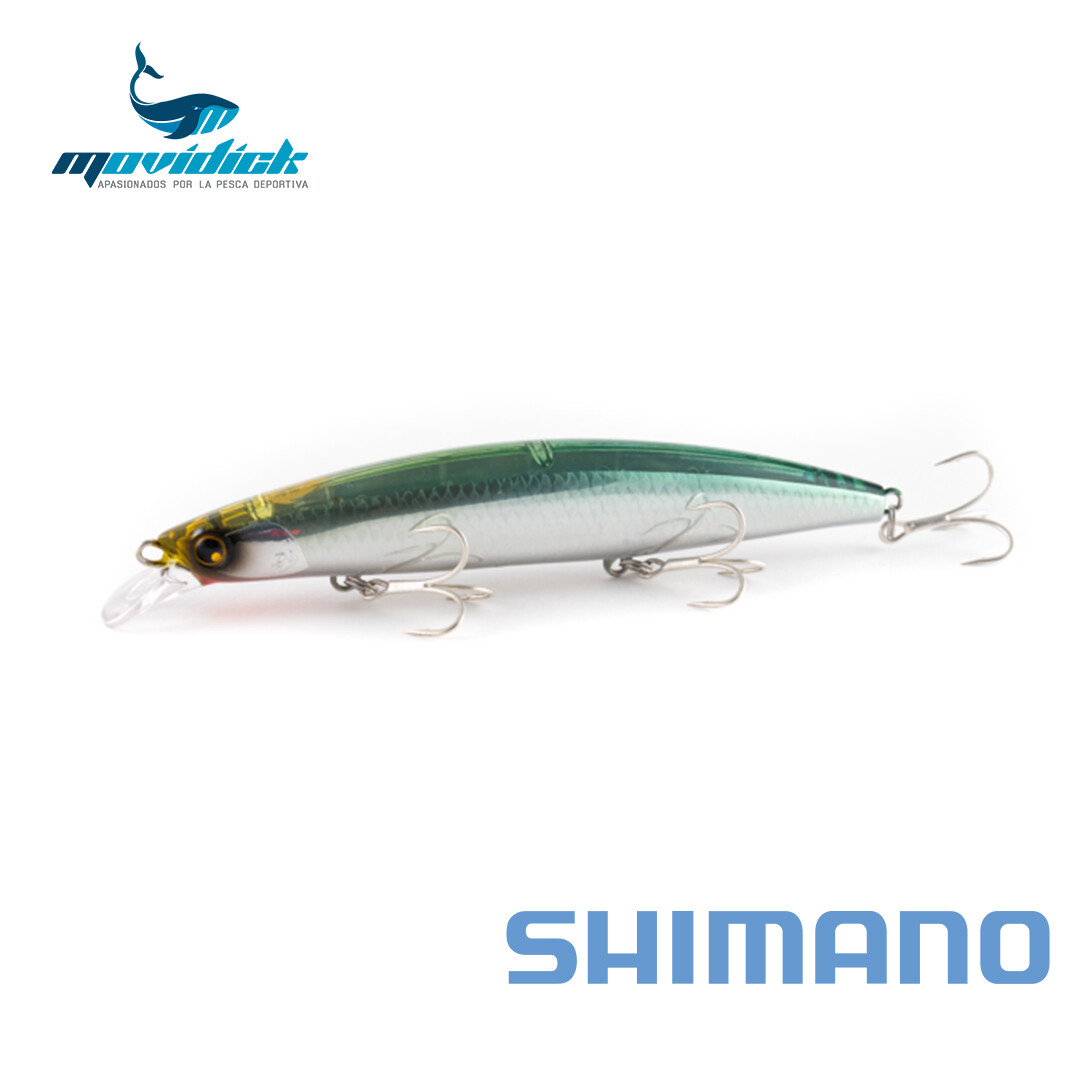 SEÑUELO SHIMANO NESSA HIRAME MINNOW 125S - 016 PACIFIC WAKASAGI-2