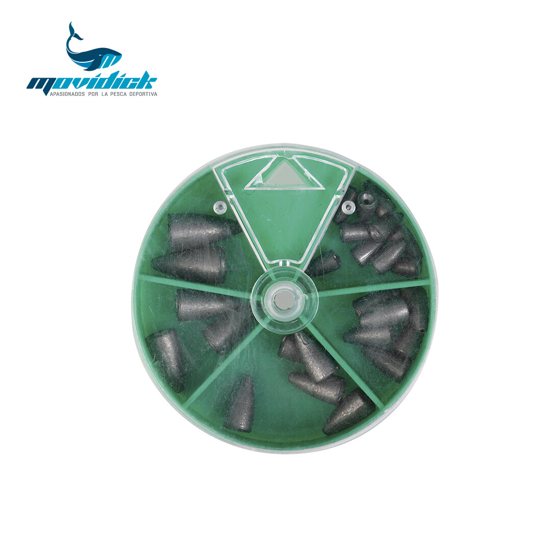 Set de plomos 105gr 5deps 29pcs
