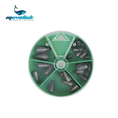 Set de plomos 105gr 5deps 29pcs