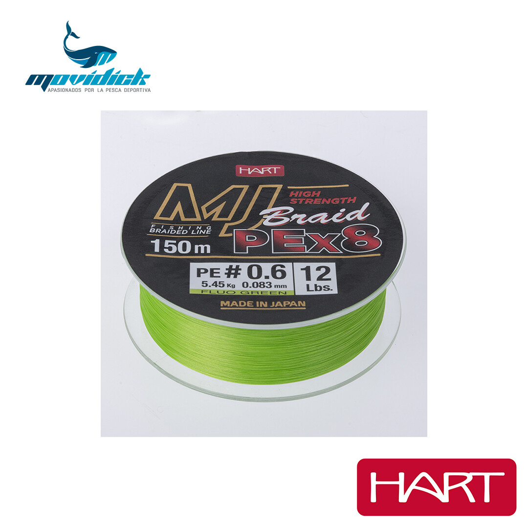 Multifilamento B/300 Hart MJ BRAID 0.18MM