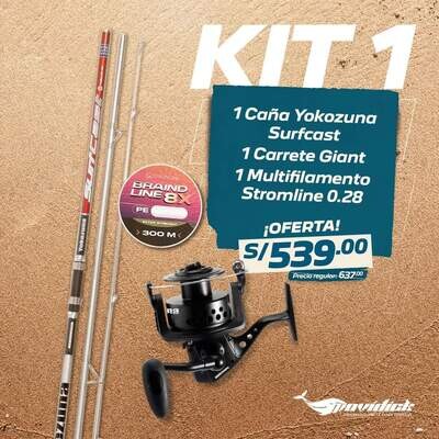 KIT 1 - SURFCASTING