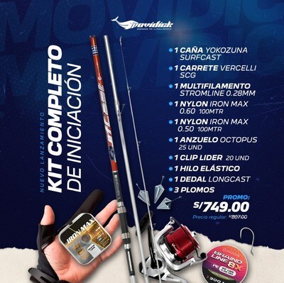 KIT COMPLETO DE INICIACION