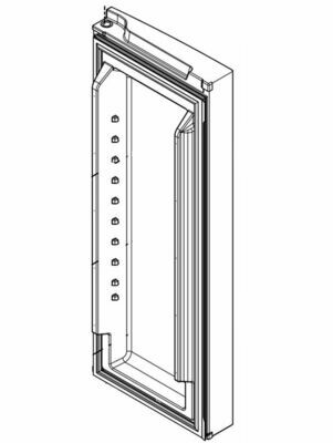 Part# LW10413519 - DOOR-FIP MONO STAINLESS RH Part# LW10413519 - DOOR-FIP MONO STAINLESS RH