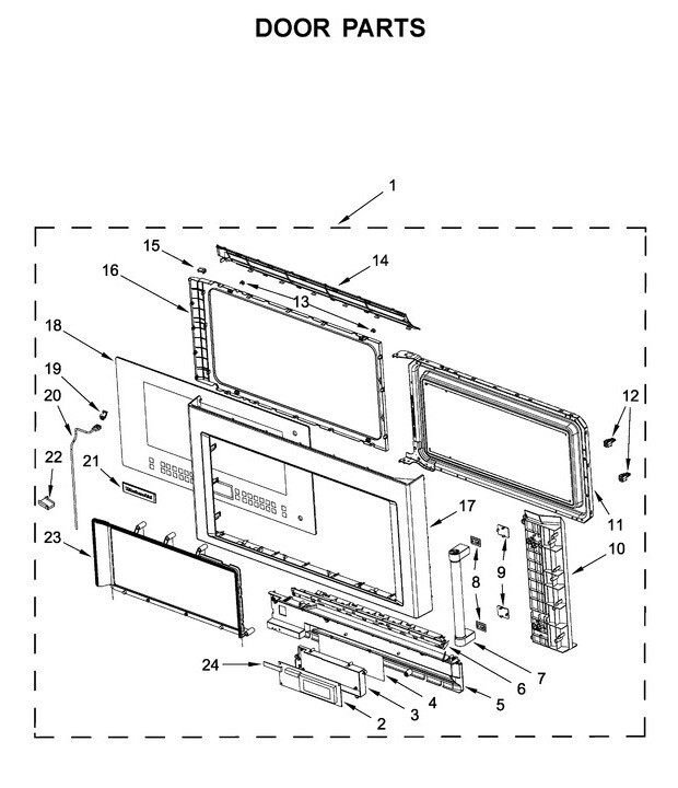 Part# W10893429 - M/W DOOR Part# W10893429 - M/W DOOR