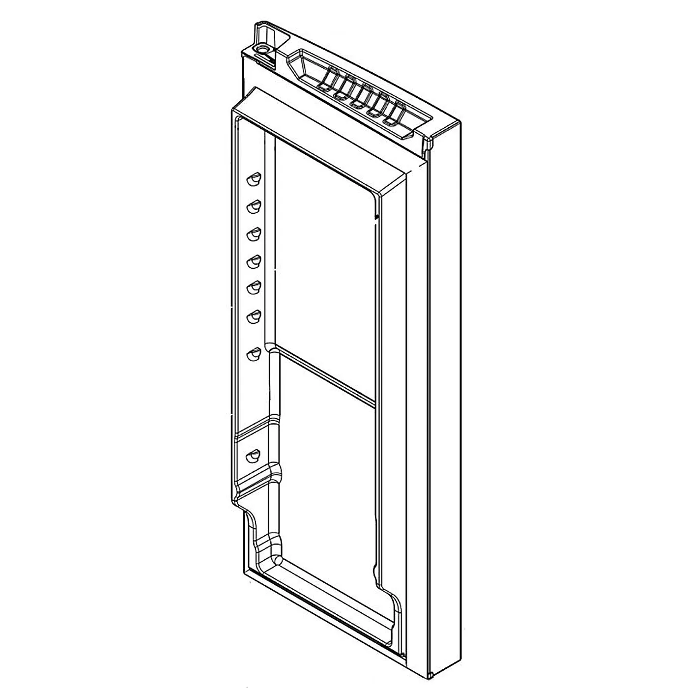 ​Refrigerator Door Assembly, Right (Stainless)