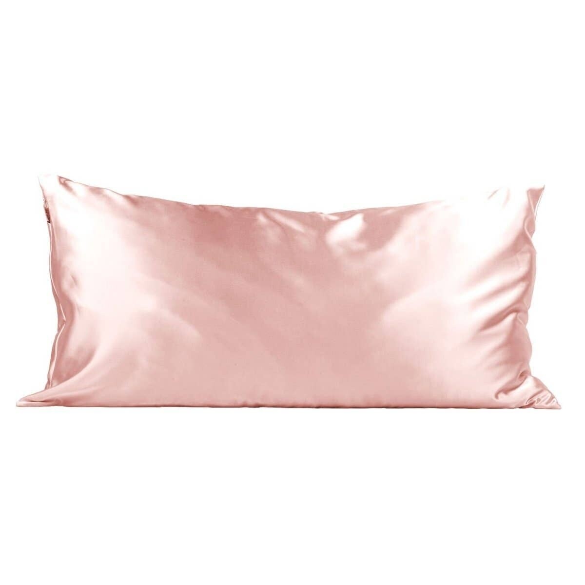 King Satin Pillowcase- Blush