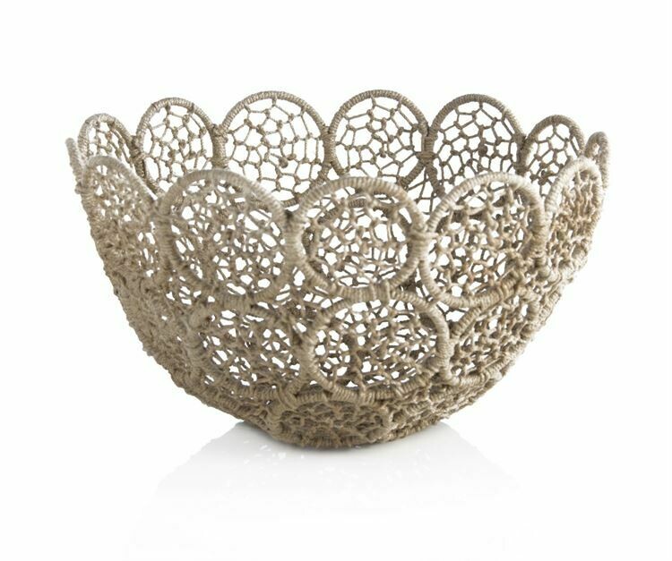 Macrame Bowl- Lg.