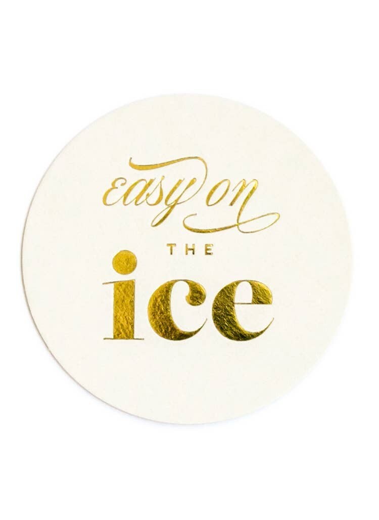 Easy on the Ice Coasters