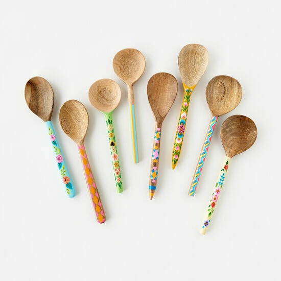 Handpainted Wood Spoon