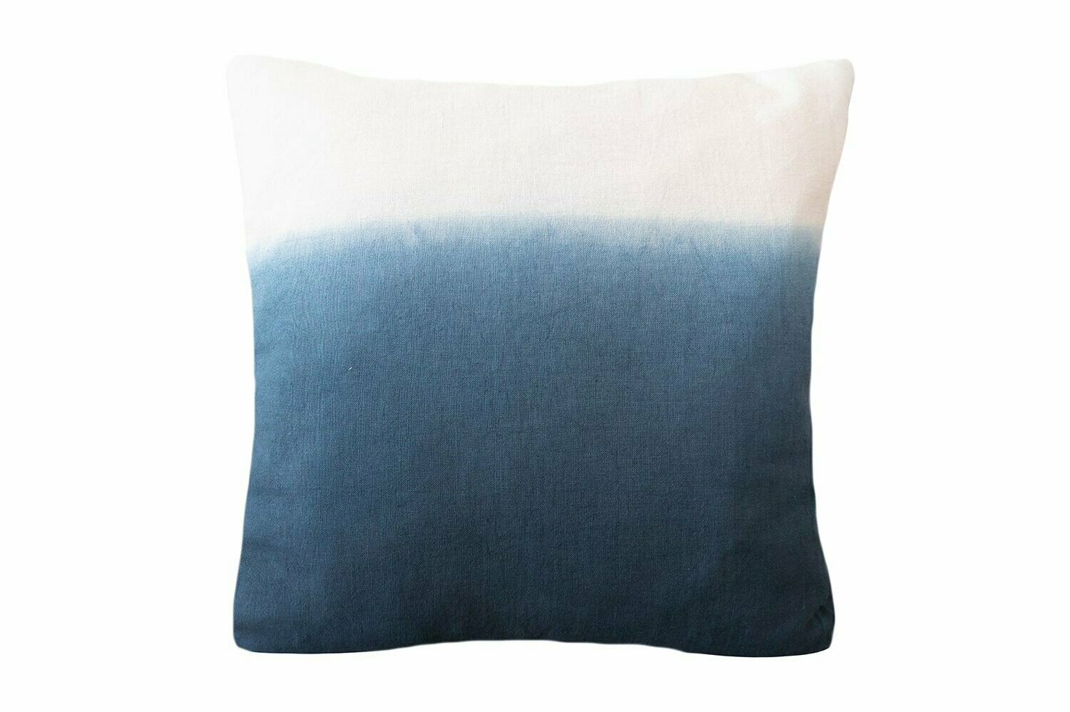Dip Dye Pillow- Indigo