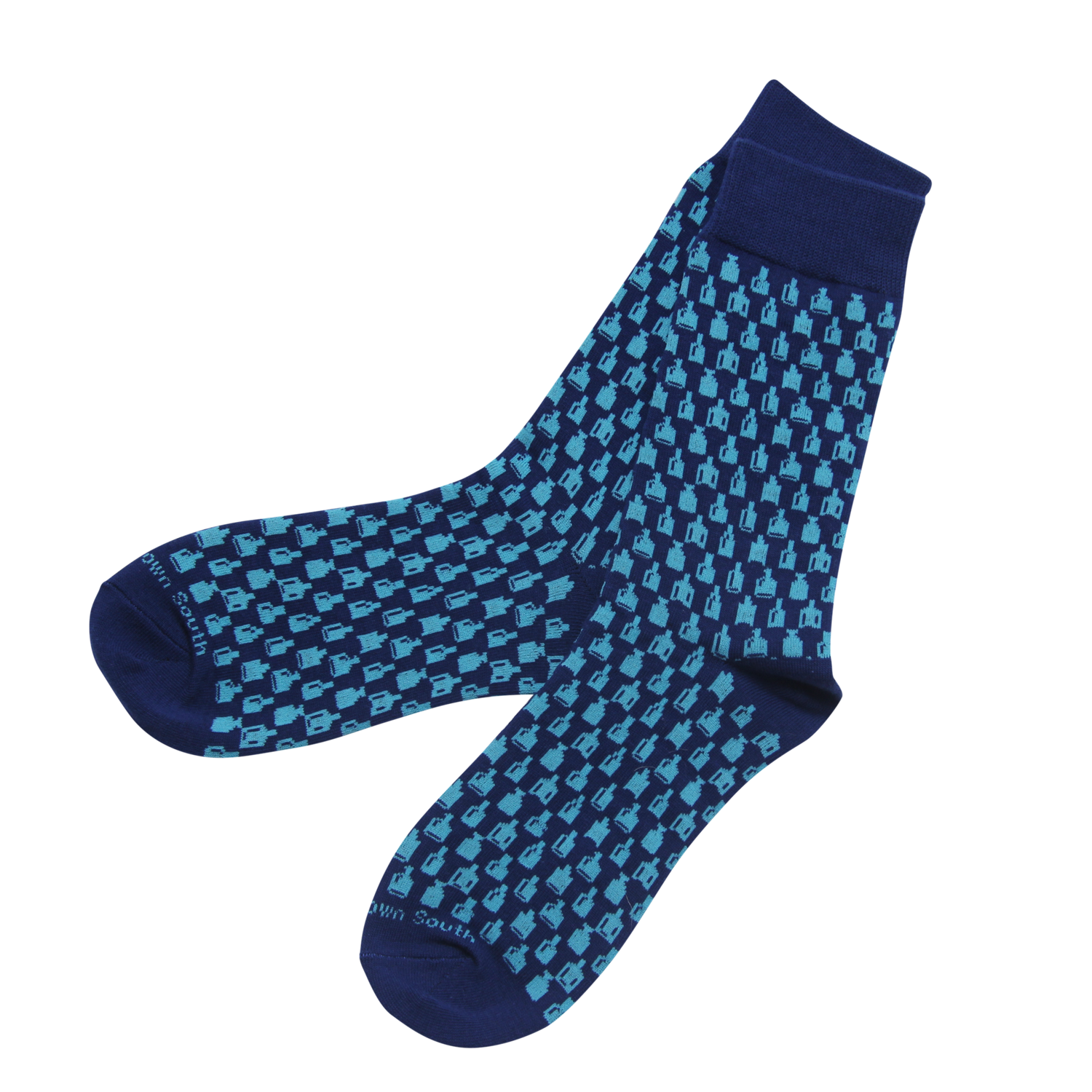Bottle Socks- Navy