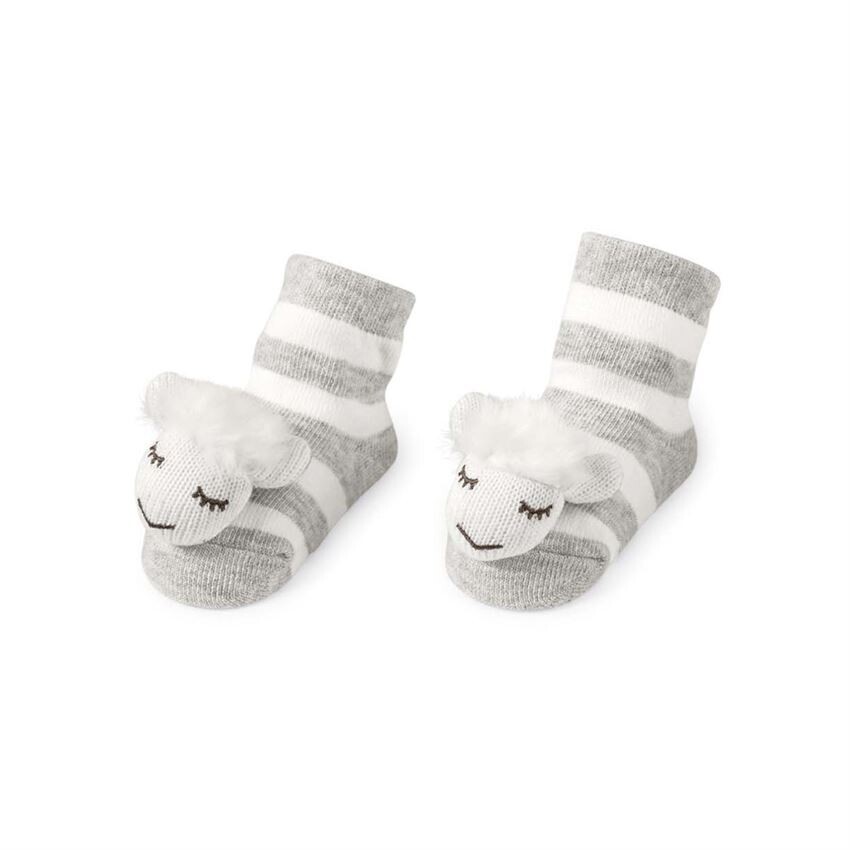 Sheep Rattle Socks