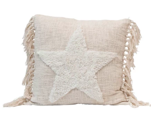Hooked Pillow- Star