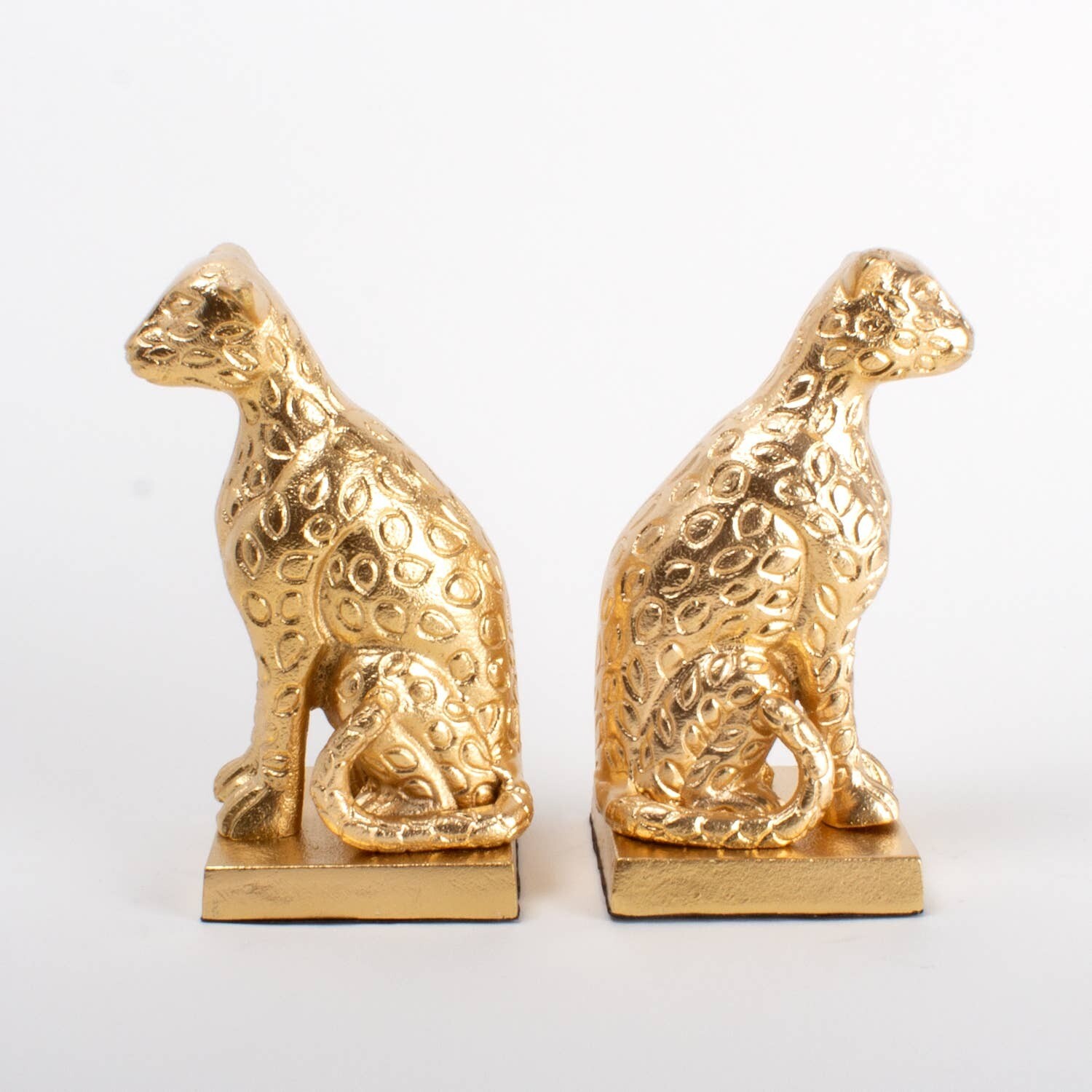 Leopard Bookends S/2