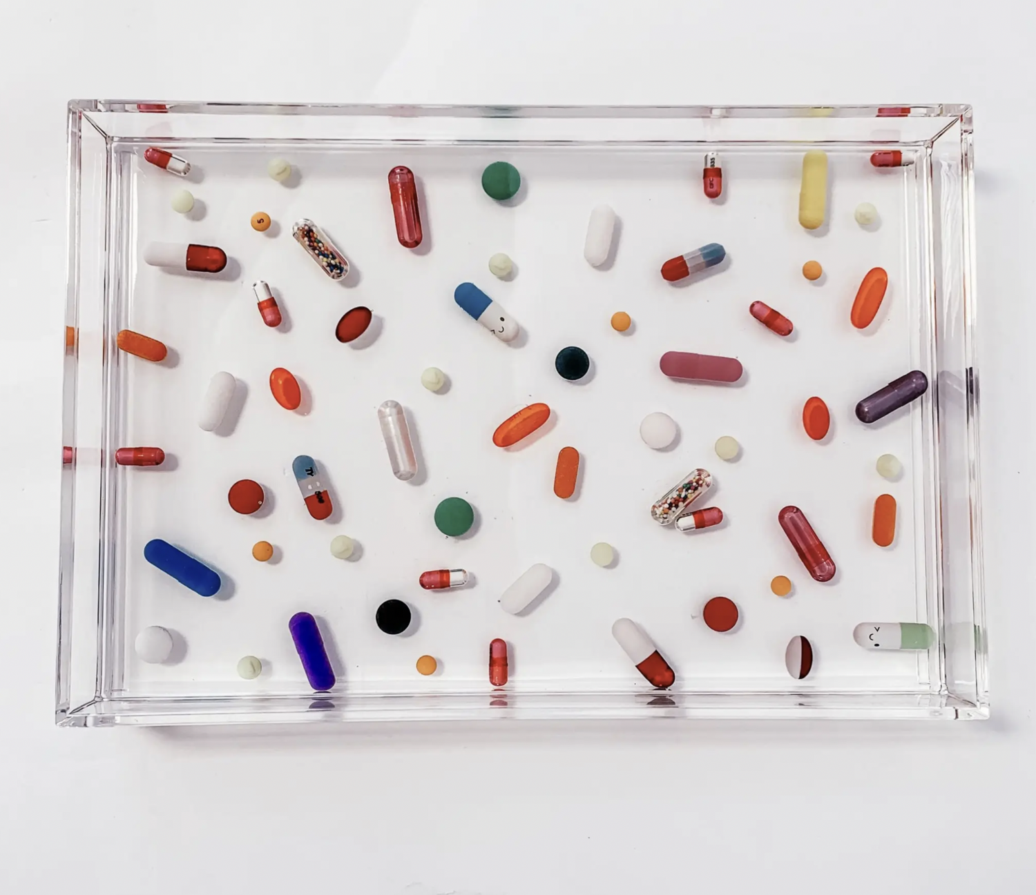 Acrylic Pill Tray- Sm