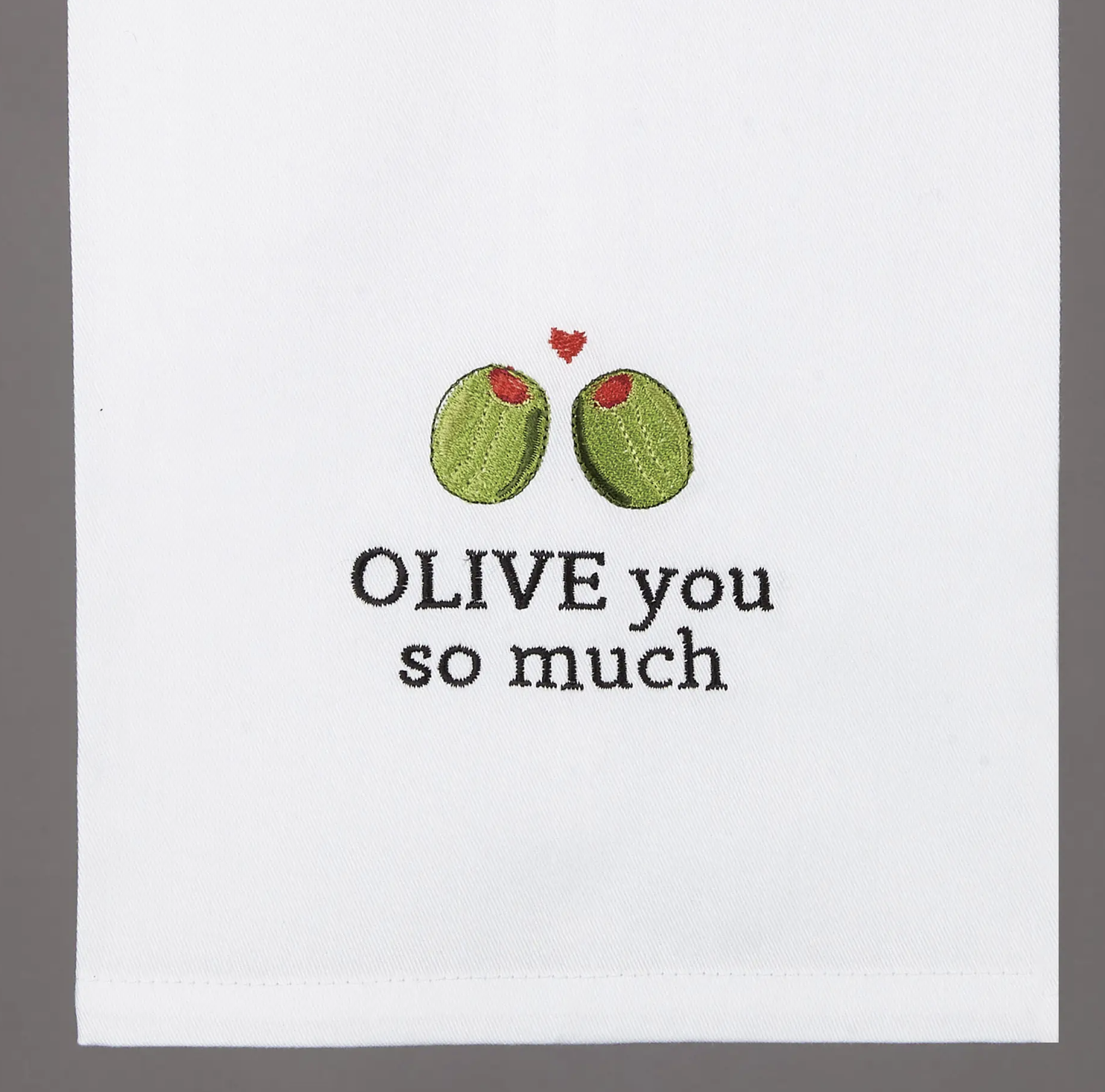 Olive You Towel