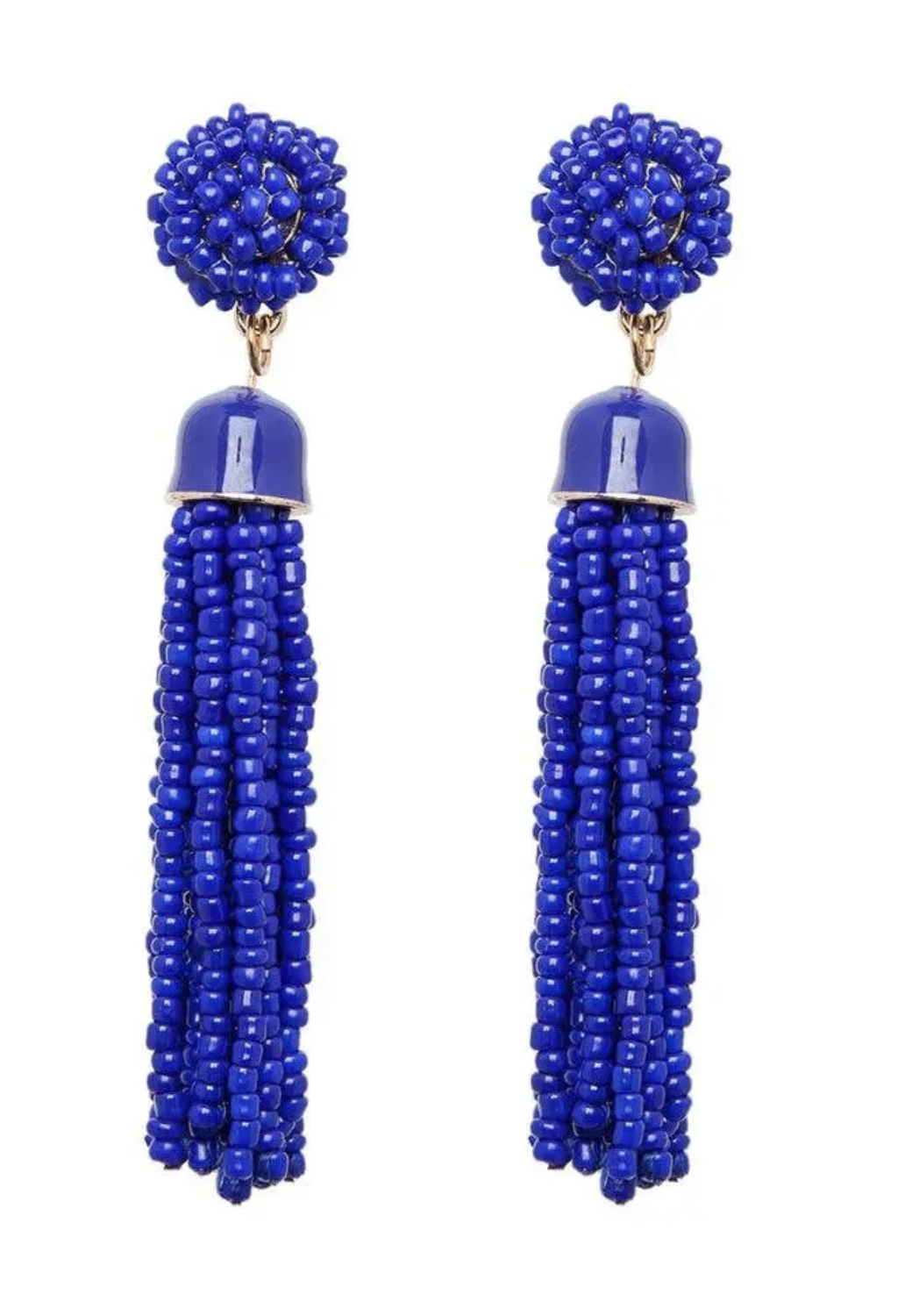 Gatsby Earrings- Blue
