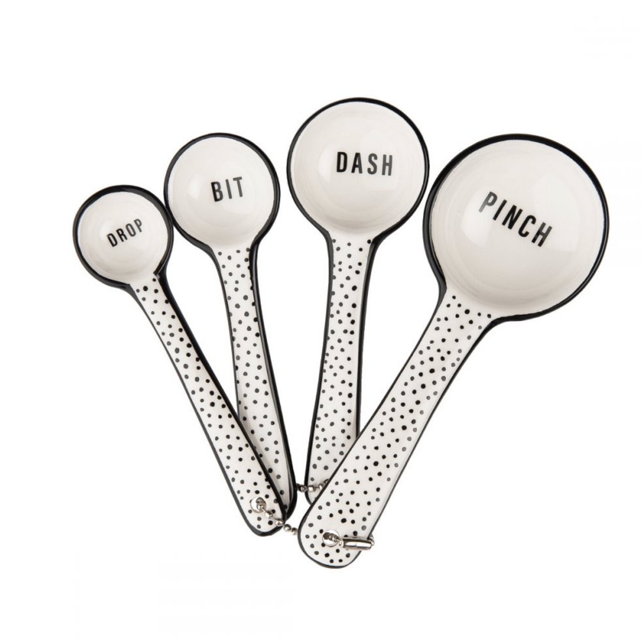 Cer Measuring Spoons S/4