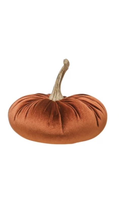 Velvet Pumpkin- Burnt OR Plush