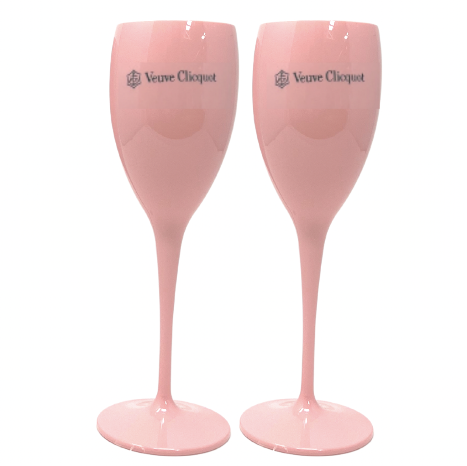Champagne Flutes S/2- Pink