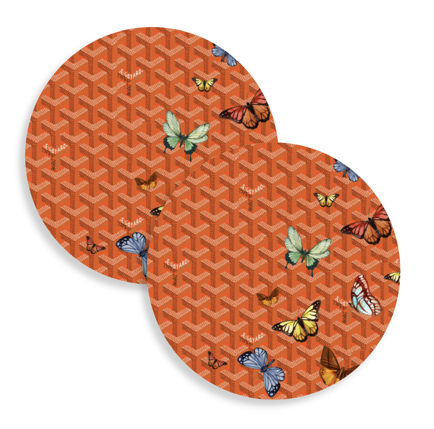 Butterfly Coasters S/2