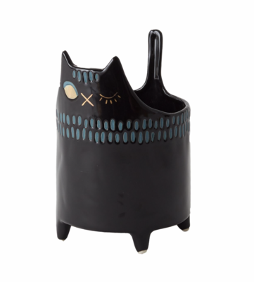 Black Cat Pot