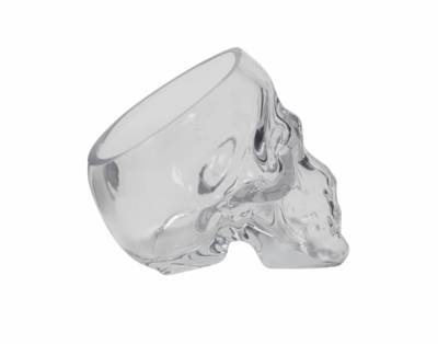 Skull Pot- Glass