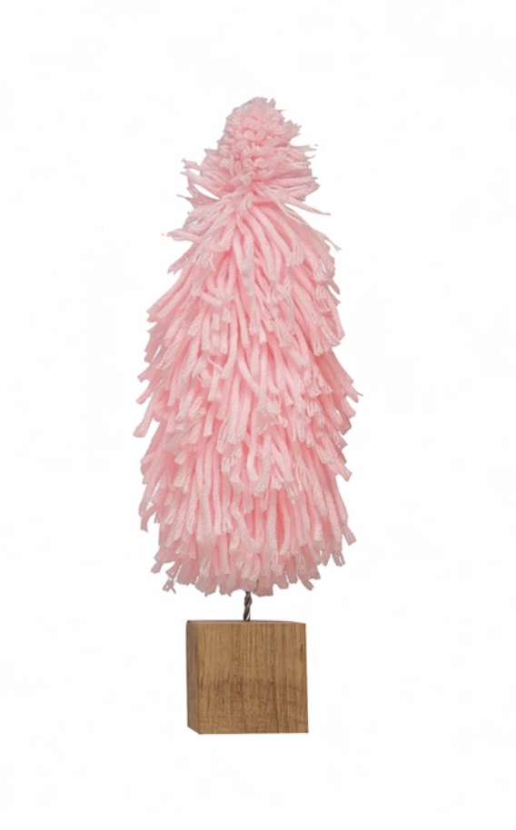 Yarn Tree- Lt Pink Md