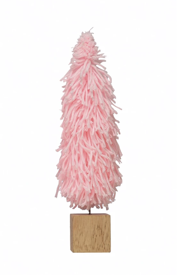 Yarn Tree- Lt Pink Lg