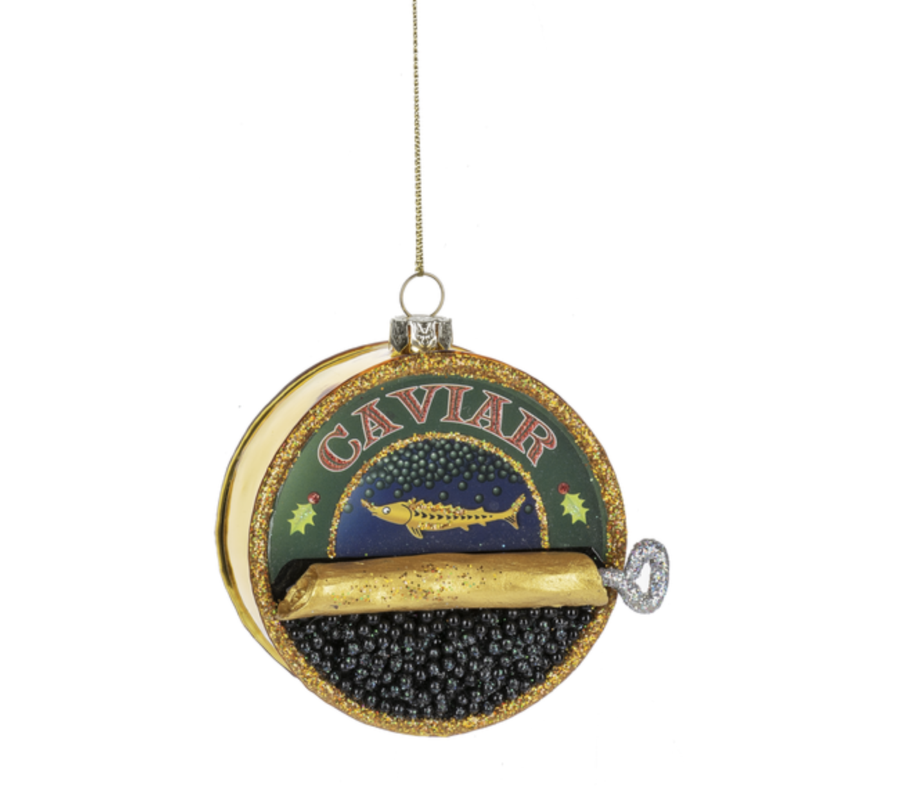 Caviar Glass Orn