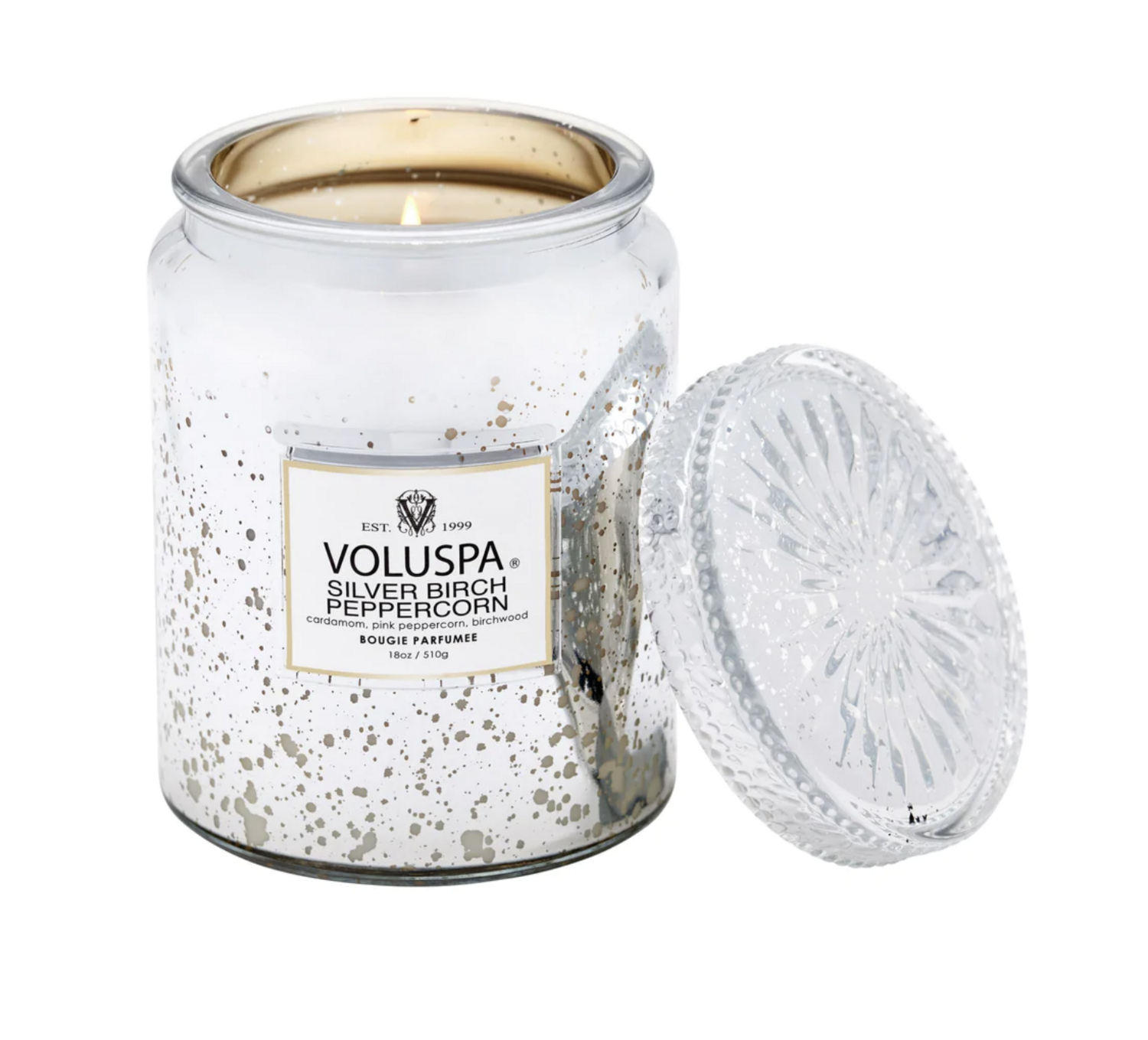 Silver Birch Candle- Lg