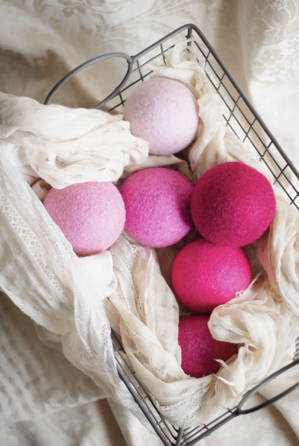 Pink Dryer Ball