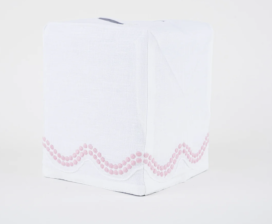 Linen Tissue Box Cover- Doubles