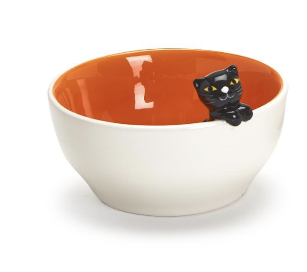 Boo Bowl- Bk Cat