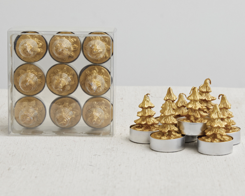 Tree Tealights- Gd