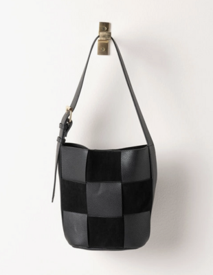 Verona Bucket Bag- Black