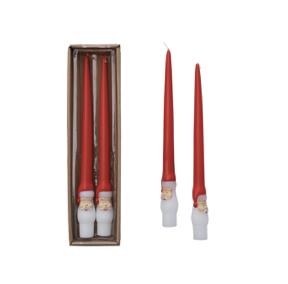 Santa Tapers S/2