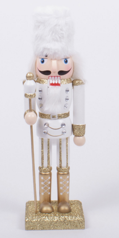 White Nutcracker 10&quot;