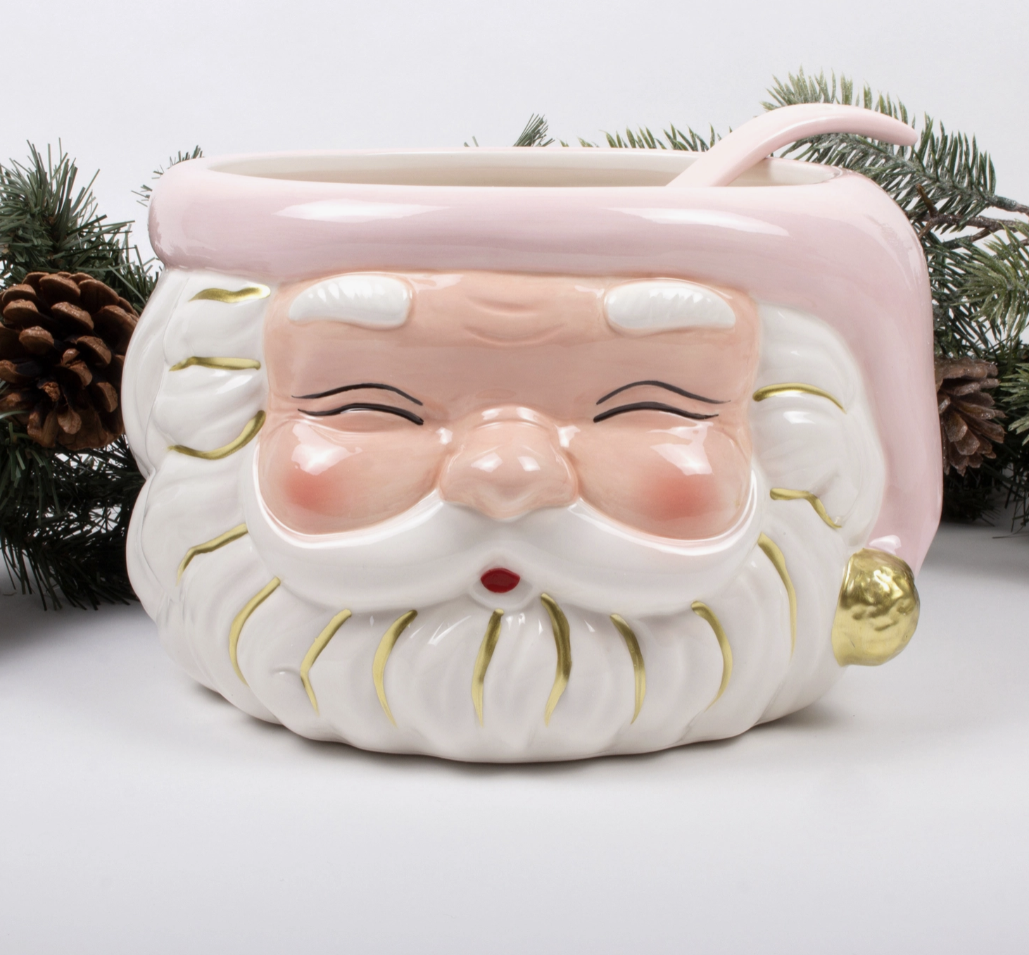Santa Punch Bowl- Pk