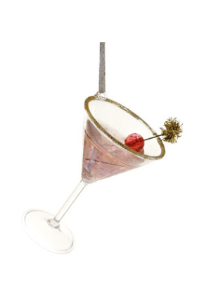 Martini Orn- Glass