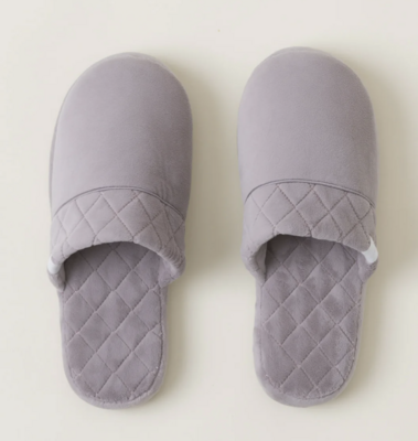 BFD Luxe Slippers- Gray