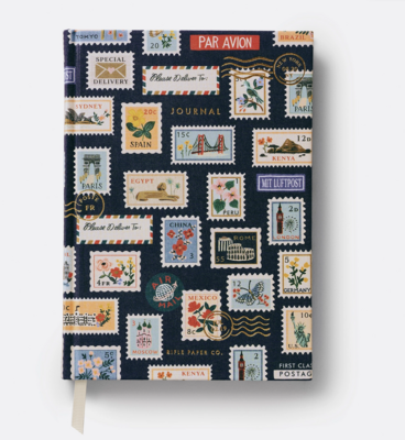 Stamps Fabric Journal